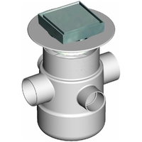 Floor Waste Gully Kit Smart Plate 50mm