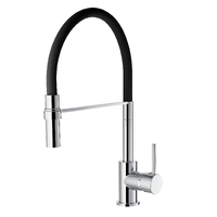 Solna Flexible Hose (Black) Mixer WELS 4 Star C/P