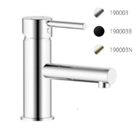 BELLINO BASIN MIXER STRAIGHT OUTLET WELS 4 STAR C/P