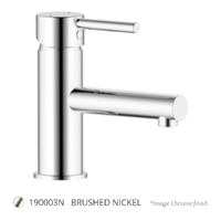 Bellino Basin Mixer Straight Outlet WELS 4 Star B/N