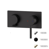 Bellino Wall Mixer With Shower Outlet M/B