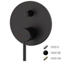 BELLINO WALL MIXER WITH DIVERTER B/N