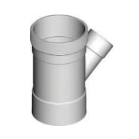 150 X 100 X 45 F&F Plain DWV Junction 