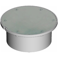 DWV Bolted Trap Screw 316 S/S Cover Female 100mm