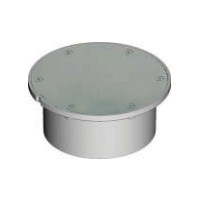 100mm Male 316 Stainless Steel Cover Bolted Trap Screw (BTS) DWV 