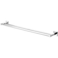 Lucca Double Towel Rail C/P
