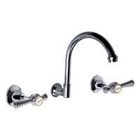 Whitehall Lever Wall Sink Set Anti Vandal Ceramic Disc LF