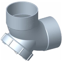 DWV Bend 100 X 88D F&F Rear/Acc (Premium) DWVF0090