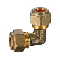 Copper Compression Elbow Brass 20C