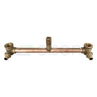 Bath/Laundry Assembly Right Angled 300mm (FLOOR ENTRY)