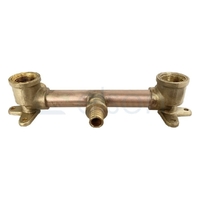Shower Assembly Right Angled 150mm (FLOOR ENTRY)