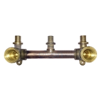 Shower Assembly Right Angled BARBS UP 150mm (TOP ENTRY)