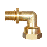 No.63 Bent Tap Connector 16mm x 15mm FI NUT