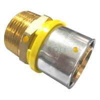 NO.3 Straight Connector 40mm x 32mm MI