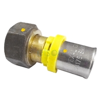 NO.62 Straight Tap Connector Cone 20mm x 20mm FI Nut