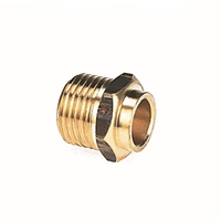 25mm OD X 25mm MI #3 Male Straight Connector (1" OD X 1" MI)