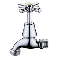 Whitehall Hose Tap Anti Vndl Chrome Plated w Jumper Valve LF
