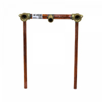 200mm Centre 900mm Tails QLD Right Angle Inline Sink Assemblies