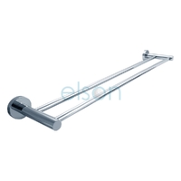 Regatta Double Towel Rail Chrome