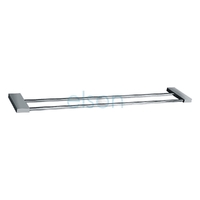 Décor DOUBLE TOWEL RAIL 600mm CHROME
