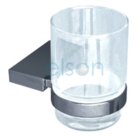 Décor TOOTH BRUSH & TUMBLER HOLDER CHROME
