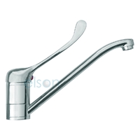 OLLIE SINK MIXER WITH DISABLED HANDLE CHROME (40mm FRENCH CARTRIDGE)