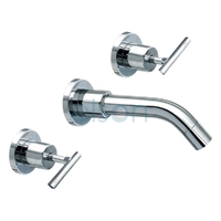 Regatta Lever Bath Set Chrome With ¾ Turn Ceramic Disc
