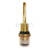 Easy Clean BASIN/SINK/PILLAR/BIB Spindle Body Assembly Gold Plated