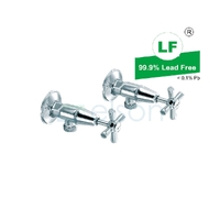 Washing Machine Tap Easy Clean s Pair Chrome Plated