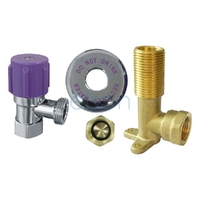 Washing Machine Kit Recycled Water Loose Nut 19BP Brass, 5/8" 75mm 1/2" FI