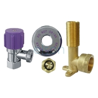 Washing Machine Kit Recycled Water Loose Nut 19BP Brass, 5/8" 90mm 1/2" FI