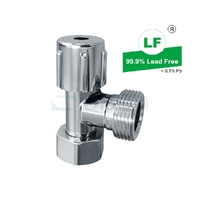 Washing Machine Tap 1/4 Turn Chrome Plated Loose Nut