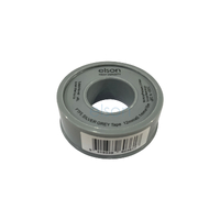PTFE Tape Silver Grey Water & Gas, 12mm x 0.1mm x 10m