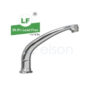 Swivel Spout Hob Cast Chrome Plated WELS 3 Star, 180mm