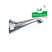 Bath Spout Fixed Deluxe Chrome Plated, 125mm