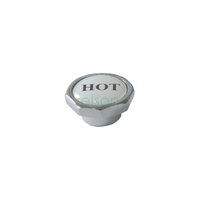 Button-booster 'hot' Chrome Plated