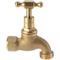 15mm Female Hose Cock (1/2") C/P