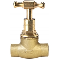 20mm C/C Stop Cock (3/4") Br
