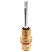 115mm 1/4 Turn Std Wall Ceramic Disc Red C/P