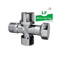Dual Isolation Tap 1/4 Turn With Non-return Valve Loose Nut, 1/2" MI x 3/4" MI