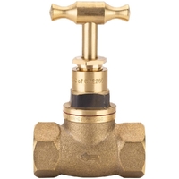 20mm F/F Stop Cock Gland Packed (3/4") Br