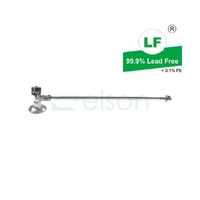 Cistern Tap 1/4 Turn Mini Kit With Flex Hose Connector, 450mm