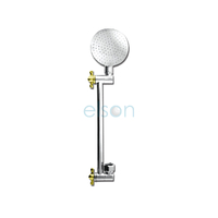 ALL DIRECTIONAL SHOWER 3 STAR 9L/Min CHROME & GOLD TRIM Reg. No. S13513 With DISC WELS 3 STAR