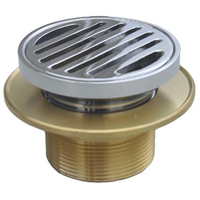 Grate Drip Tray With Tail Brass Chrome Plated, 50mm MI
