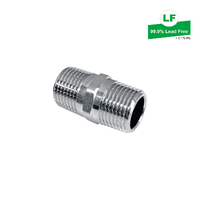Dual Check Valve Mini DR Brass Chrome Plated, R1/2 MI