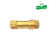Dual Check Valve DR Brass, Rp3/4 female/female