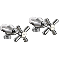 Whitehall Chrome Plated Washing Machine Set Ceramic Disc