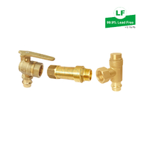 Meter Connection Kit Lockable With Loose Nut PRV Right Angle DR Press Inlet, DN20