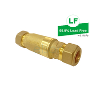 Pressure Limiting Valve Copper Olive DR Brass, 20Cn, 600 kPa