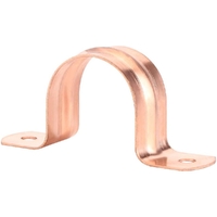 Copper Saddle Clip For Copper Pipe DN10 3/8" (100 Per Pkt)